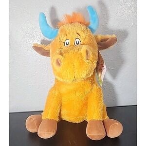 Mr Brown‎ Can Moo Orange Moose Plush Kohl's Dr Seuss 12"